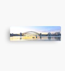Moods Of A City Revisted- "The Colour Edition" Sydney Harbour , Sydney Australia Canvas Print
