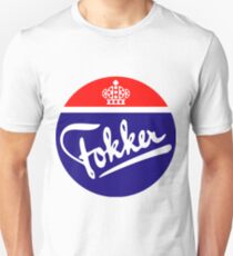 Fokker A100 Vintage Aeroplane Unisex T-Shirt