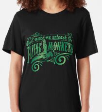 Don't Make Me Unleash the Flying Monkeys - Oz Inspired Collectibles Slim Fit T-Shirt