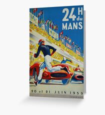24hs Le Mans, 1959 Greeting Card