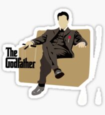 Pegatina The godfather, Michael Corleone