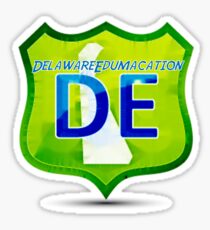 Delaware Edumacation Sticker