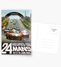 24hs Le Mans, 1966 Postkarten