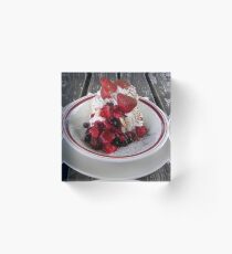 Yummy Dessert!! Acrylic Block