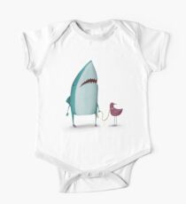 Shark and friend One Piece - Short Sleeve