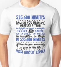 Messen Sie in der Liebe Unisex T-Shirt