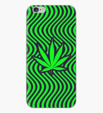 Trippy Leaf iPhone Case