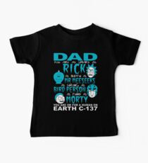 Rick And Morty Fathers Day Dad You Are Baby Tee