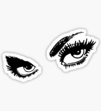 audrey hepburn eyes 2 Sticker