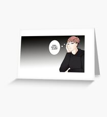 Contemplate Greeting Card