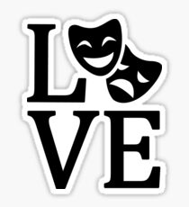 Love Theatre Sticker