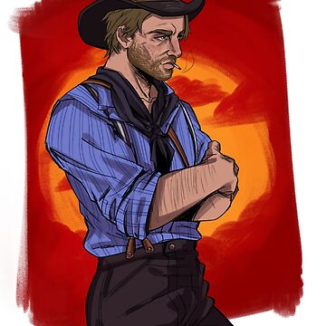 Fan Art: Arthur Morgan Artwork - Rockstar Games