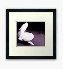 1 John 4:9-10 Framed Print
