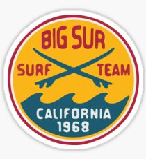 Big Sur Surf Team Sticker