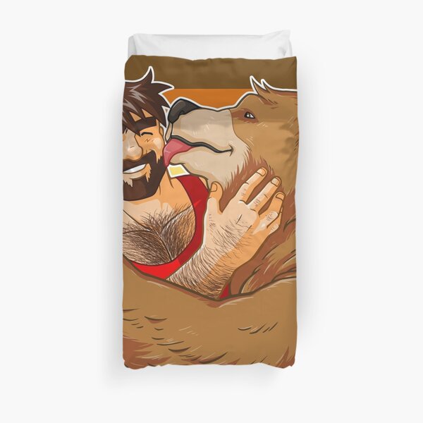 BEAR KISS - BEAR PRIDE Duvet Cover