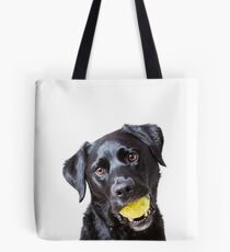 Baxter with ball Tote Bag
