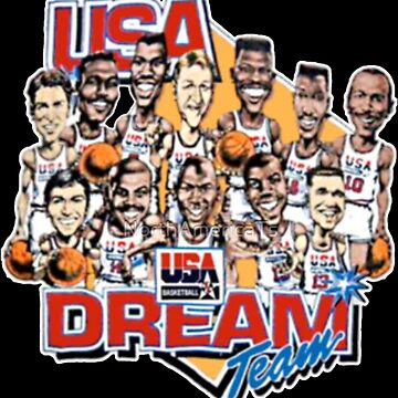 USA Dream Team Classic T-Shirt.png Essential T-Shirt for Sale by  MichaelCleven