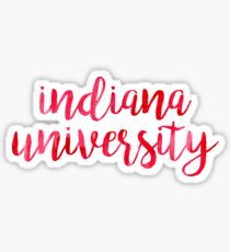 indiana university Sticker
