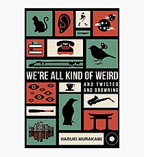Lámina fotográfica Haruki Murakami