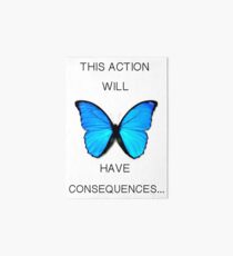 This action will have consequences... Life is Strange Art Board