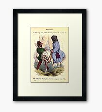 A Treasury of pleasure books for young people 1856 164 Robin Hood Framed Print