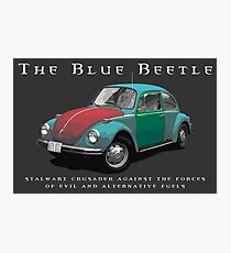 The Blue Beetle Photographic Print