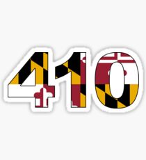 Maryland 410 Sticker