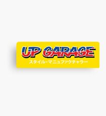 UP Garage Canvas Print