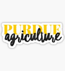 Pegatina Agricultura Purdue - Estilo 1