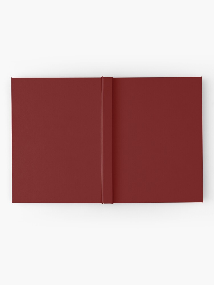 Alternate view of Burgundy Red Solid Color Decor Hardcover Journal