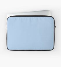 Baby Blue Solid Color Decor Laptop Sleeve