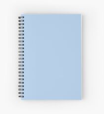 Cuaderno de espiral Baby Blue Solid Color Decor