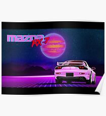 Mazda FD RX7 Poster