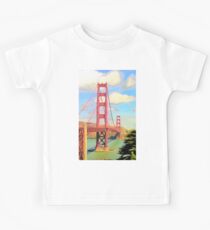 Golden Gate Bridge at 50 Kids Tee