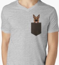 Skylar - German Shepherd gift ideas for dog person and dog people gifts Men's V-Neck T-Shirt