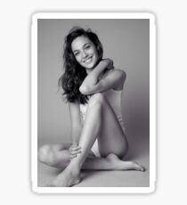 Gal Gadot Lazy Sticker