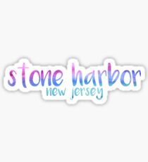 stone harbor new jersey Sticker