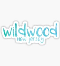 wildwood new jersey Sticker