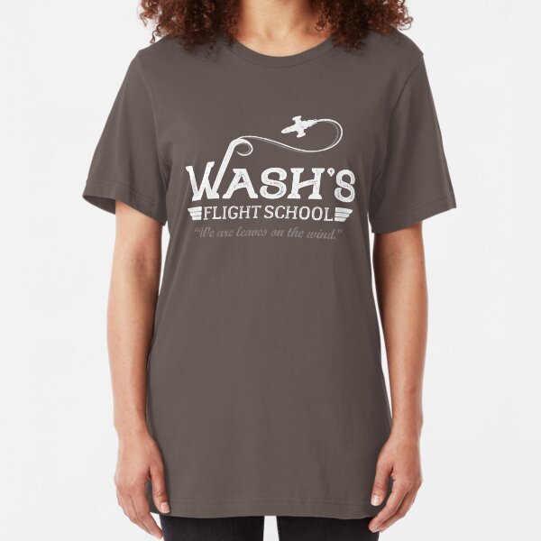 Wash's Flight School Slim Fit T-Shirt