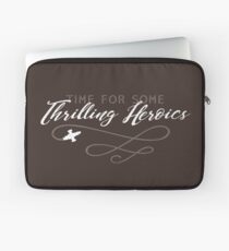 Time for some thrilling heroics Laptop Sleeve