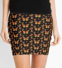 Monarch Butterfly Rapsody Mini Skirt