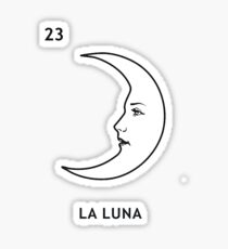 La Luna // The Moon Sticker