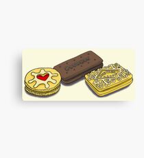 Biscuits Canvas Print