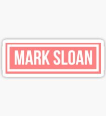 Mark Sloan Sticker