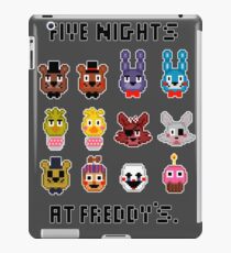 Fünf Nächte im Freddy's. iPad-Hülle & Klebefolie