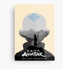 Avatar The Last Airbender- Aang Metal Print