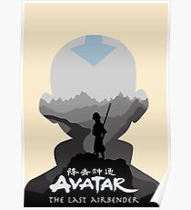 Avatar Der letzte Luftbändiger Aang Poster