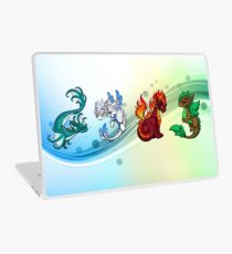 Four Elements - Dragons Laptop Skin