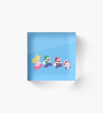 Mario Party Acrylic Block