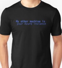 Other Machine: Azure Unisex T-Shirt
